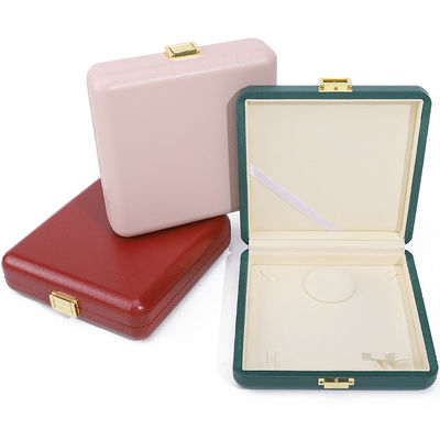 Raumreicher Raum Multifunktionaler Pu-Leder Schmuck-Organisator Box Buckle Schließung