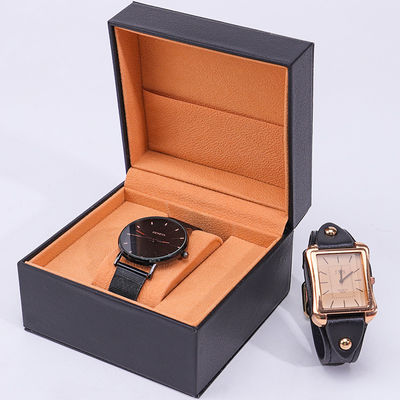 kaufen Stylische weiche Auskleidung PU-Leder-Uhr-Speicherbox mit Innenschmucktasche online manufacture