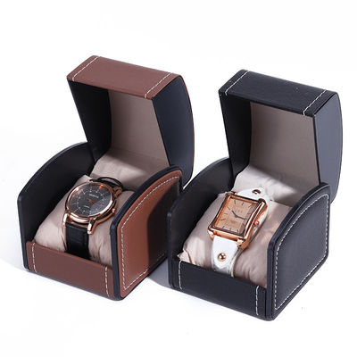 kaufen Flip Open Deluxe Handgefertigte Lederuhr Gehäuse Schatz Verpackung Uhrenhülle online manufacture