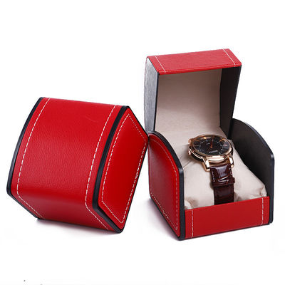 Flip Open Deluxe Handgefertigte Lederuhr Gehäuse Schatz Verpackung Uhrenhülle