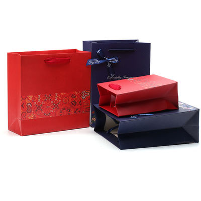 Raumreicher Raum Hartkarton Papier-Tote-Tasche für Schmuck-Box Geschenkverpackung