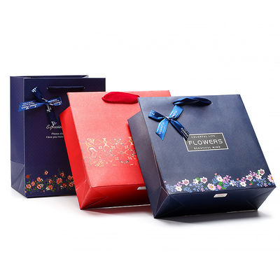 Raumreicher Raum Hartkarton Papier-Tote-Tasche für Schmuck-Box Geschenkverpackung