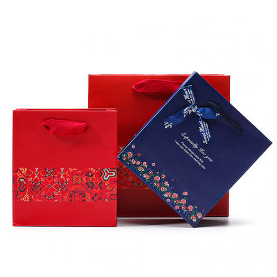 Raumreicher Raum Hartkarton Papier-Tote-Tasche für Schmuck-Box Geschenkverpackung