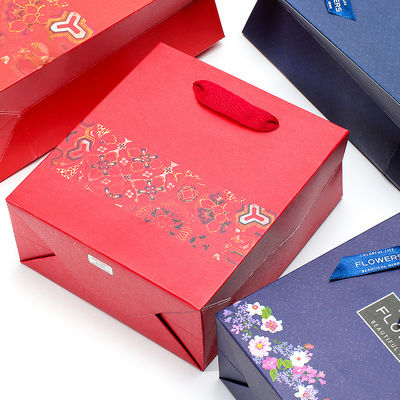 Raumreicher Raum Hartkarton Papier-Tote-Tasche für Schmuck-Box Geschenkverpackung