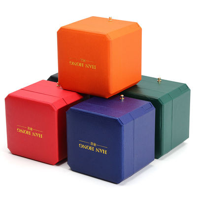 Custom Logo Harte Papieruhr Box Verpackung Luxus-Lagerorganisation mit Schublade
