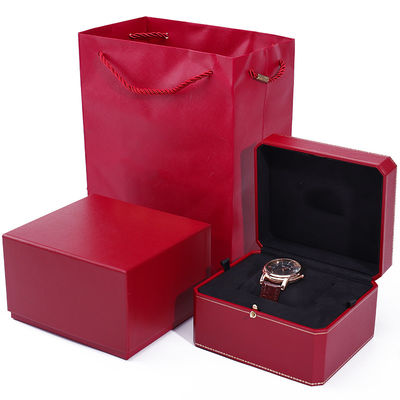 Faszinierende achteckige Papieruhrkasten mit Goldknopfschmuck