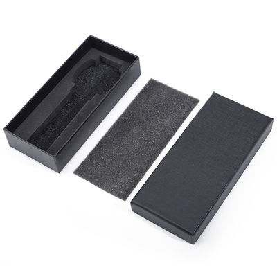 Leinwand Textur Edel weiches PU-Leder Uhrenverpackungskoffer Luxus-Lagerbox