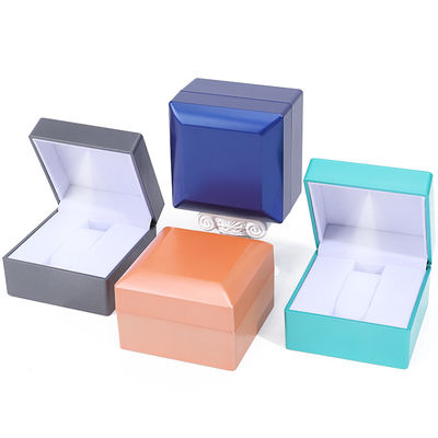 Handgefertigte wunderschöne Mini-Uhr Luxus Verpackung Box Schutz Konvex Halter für Männer