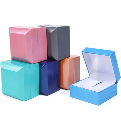 Handgefertigte wunderschöne Mini-Uhr Luxus Verpackung Box Schutz Konvex Halter für Männer