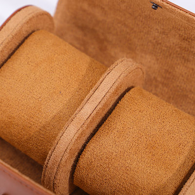 Mehrfachzellen-Nobel PU-Leder-Uhrkasten Verpackungskiste mit Samtverkleidung