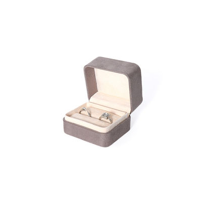Premium Graue Schmuckverpackungsbox, kundenspezifisch, hochwertig, großes Schmuckset, Halskette, Armband, Ohrringe, Ring, Verpackung