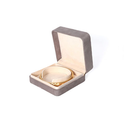 Premium Graue Schmuckverpackungsbox, kundenspezifisch, hochwertig, großes Schmuckset, Halskette, Armband, Ohrringe, Ring, Verpackung