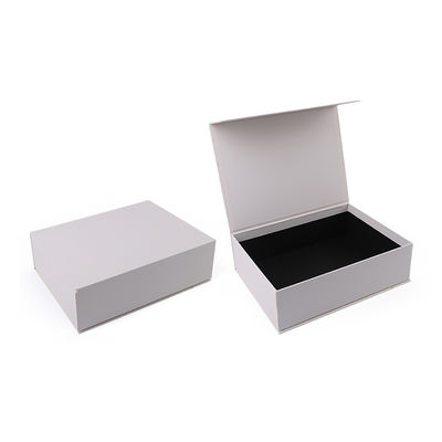 Großhandel Produktion hochwertige Magnetgeschenkbox Verpackung Custom Logo Luxus Öko-freundliches Karton Papier Weiß Magnetschmuckbox