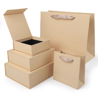 Großhandel Herstellung hochwertiger Magnet-Geschenkbox Verpackung Individuelles Logo Luxus Umweltfreundlicher Karton Papier Gelbe Magnetische Schmuckschatulle