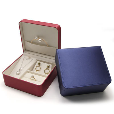Hanhong Custom Ring Ohrringe und Halskette Geschenkbox für Reise Schmucklager