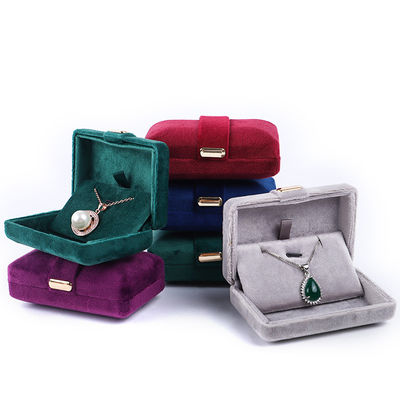 Benutzerdefiniertes Logo Hanhong Metallschmuck Verpackungskiste für Ohrringe Armband Halskette Ring