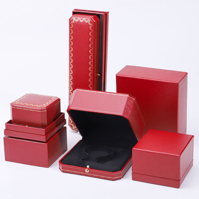 Papiermaterial Schmuckschachtel für Cartiers Ring Armband Ohrringe Halskette