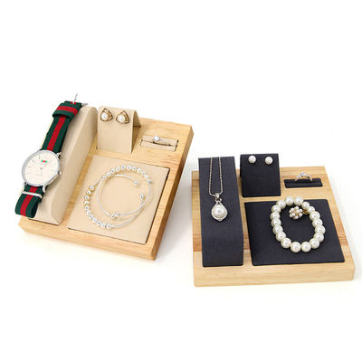 Multipurpose Holz-Luxus-Schmuck-Display-Tray für Uhren Anhänger Ohrstöpsel